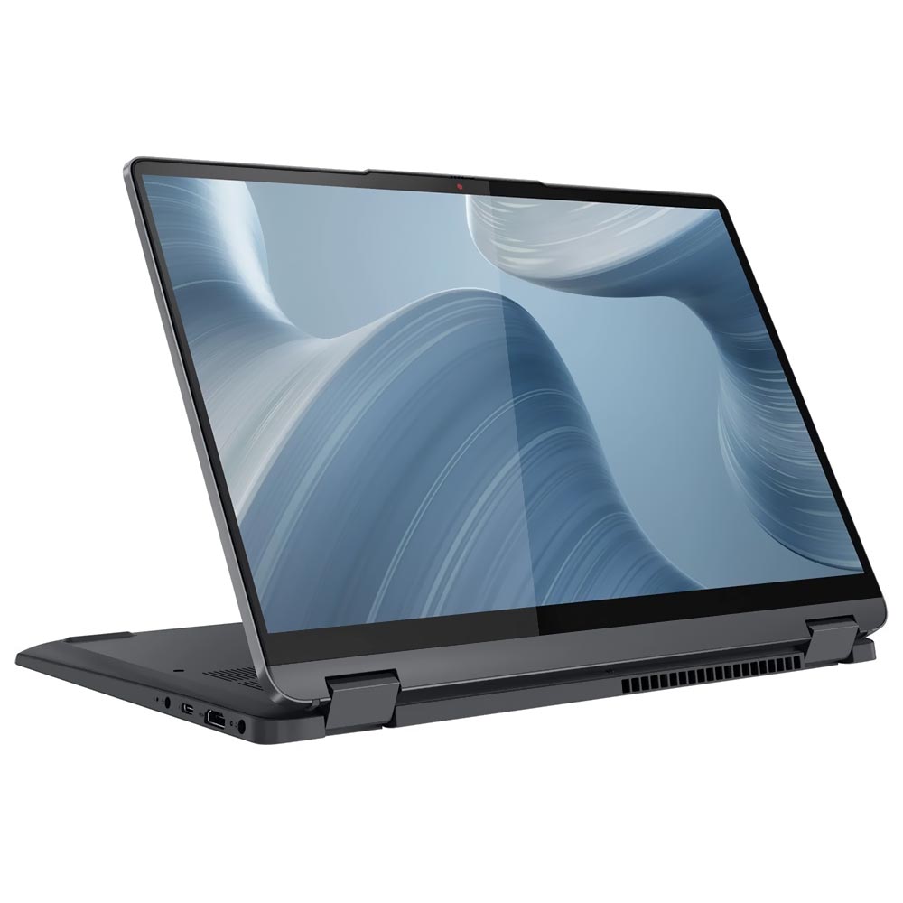 Notebook Lenovo IdeaPad Flex 5 14IAU7 Intel Core i5 1235U Tela Touch WUXGA 14.0" / 8GB de RAM / 512GB SSD - Storm Cinza (82R700L5US) (Inglês)