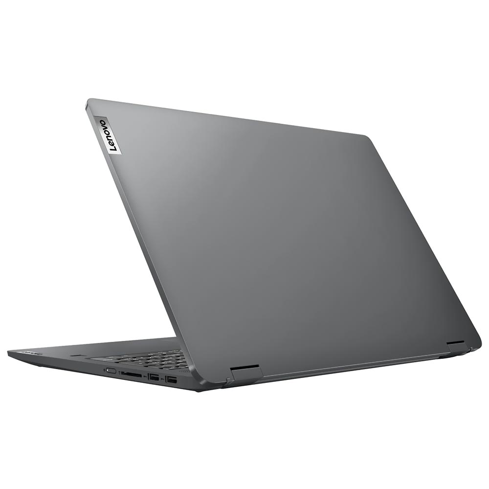 Notebook Lenovo IdeaPad Flex 5 14IAU7 Intel Core i5 1235U Tela Touch WUXGA 14.0" / 8GB de RAM / 512GB SSD - Storm Cinza (82R700L5US) (Inglês)