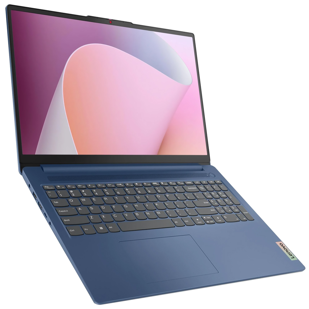 Notebook Lenovo IdeaPad Slim 3 15ABR8 AMD Ryzen 7 7730U Tela Touch Full HD 15.6" / 16GB de RAM / 512GB SSD - Abyss Azul (82XM00BAUS) (Inglês)