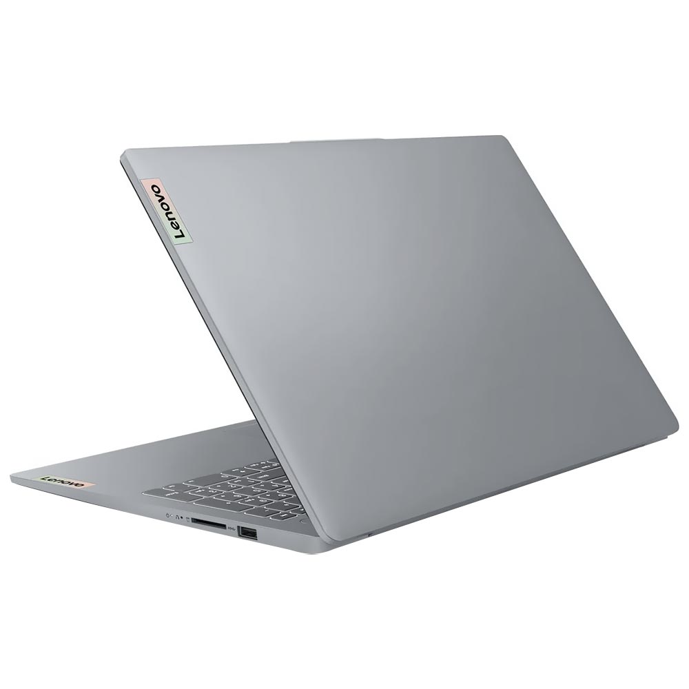 Notebook Lenovo IdeaPad Slim 3 15IRH8 Intel Core i7 13620H Tela Full HD 15.6" / 16GB de RAM / 512GB SSD - Artic Cinza (83EM008WIN) (Inglês)