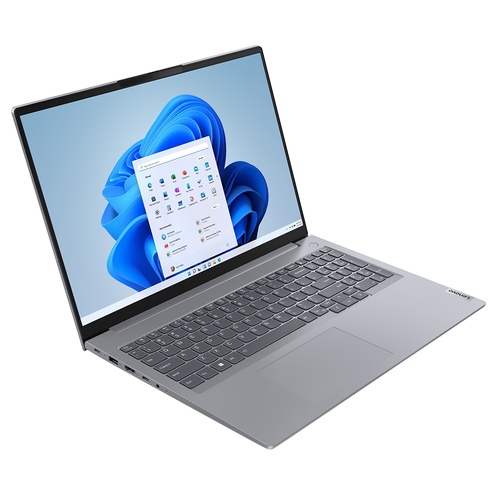 Notebook Lenovo ThinkBook 16 G6 IRL Intel Core i7 1355U Tela WUXGA 16.0" / 16GB de RAM / 512GB SSD - Artic Cinza (21KH000FUS)