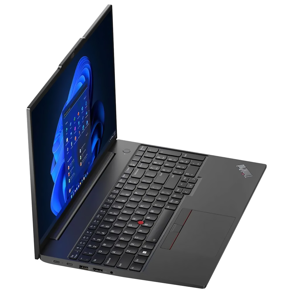 Notebook Lenovo Thinkpad E16 Gen 1 Intel Core i7 1355U Tela WUXGA 16.0" / 16GB de RAM / 512GB SSD - Preto (21JN005AUS) (Inglês)