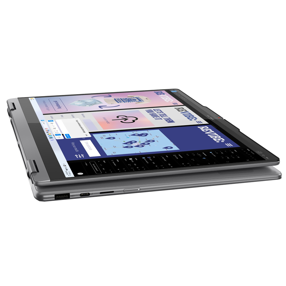Notebook Lenovo Yoga 7 2-in-1 14ILL10 Intel Core Ultra 7 256V Tela Touch OLED 14.0" / 16GB de RAM / 1TB SSD - Luna Cinza (Inglês)