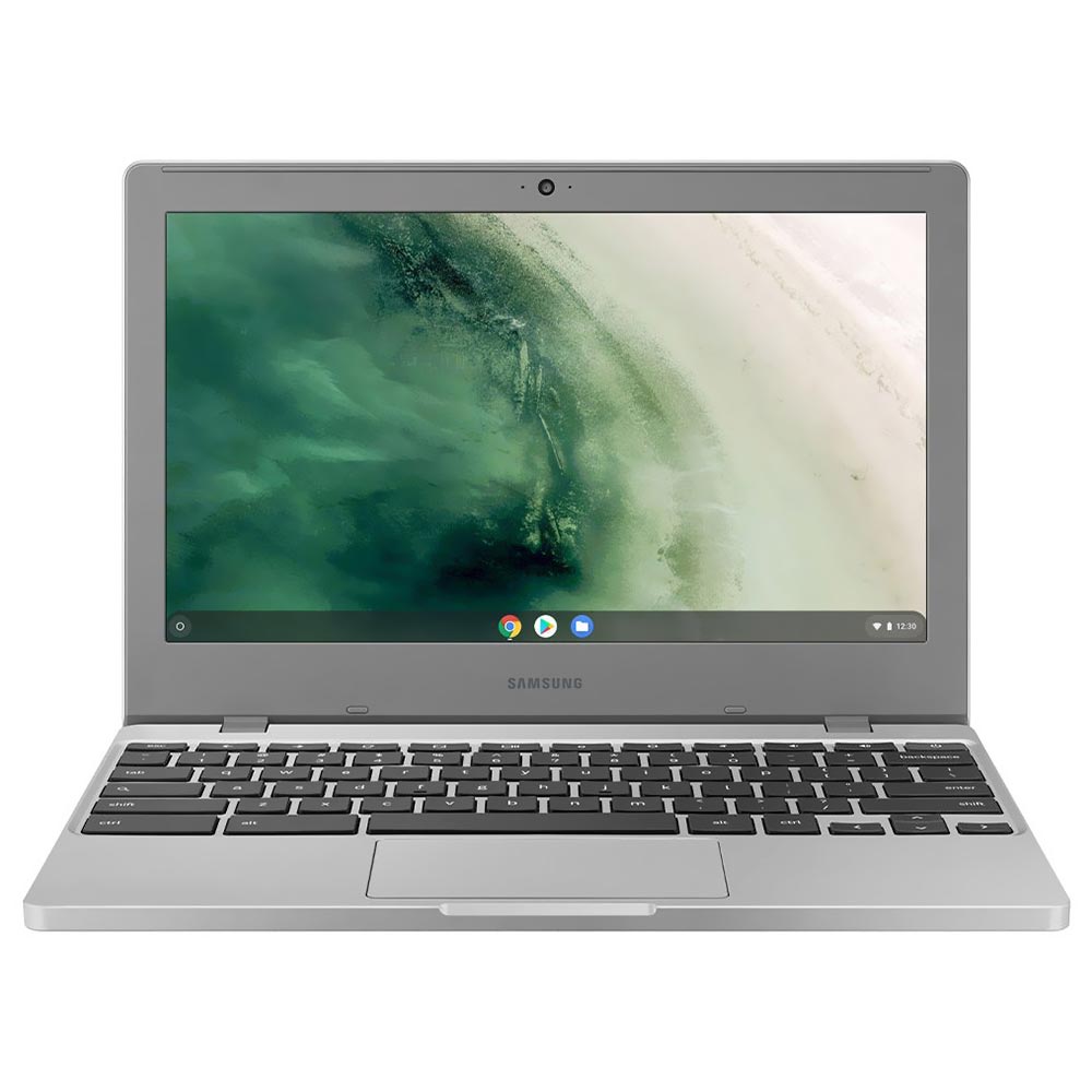 Notebook Samsung Chromebook XE310XBA-KA1US Intel Celeron N4020 Tela HD 11.6" / 4GB de RAM / 32GB eMMC - Platinum Titan (Inglês)