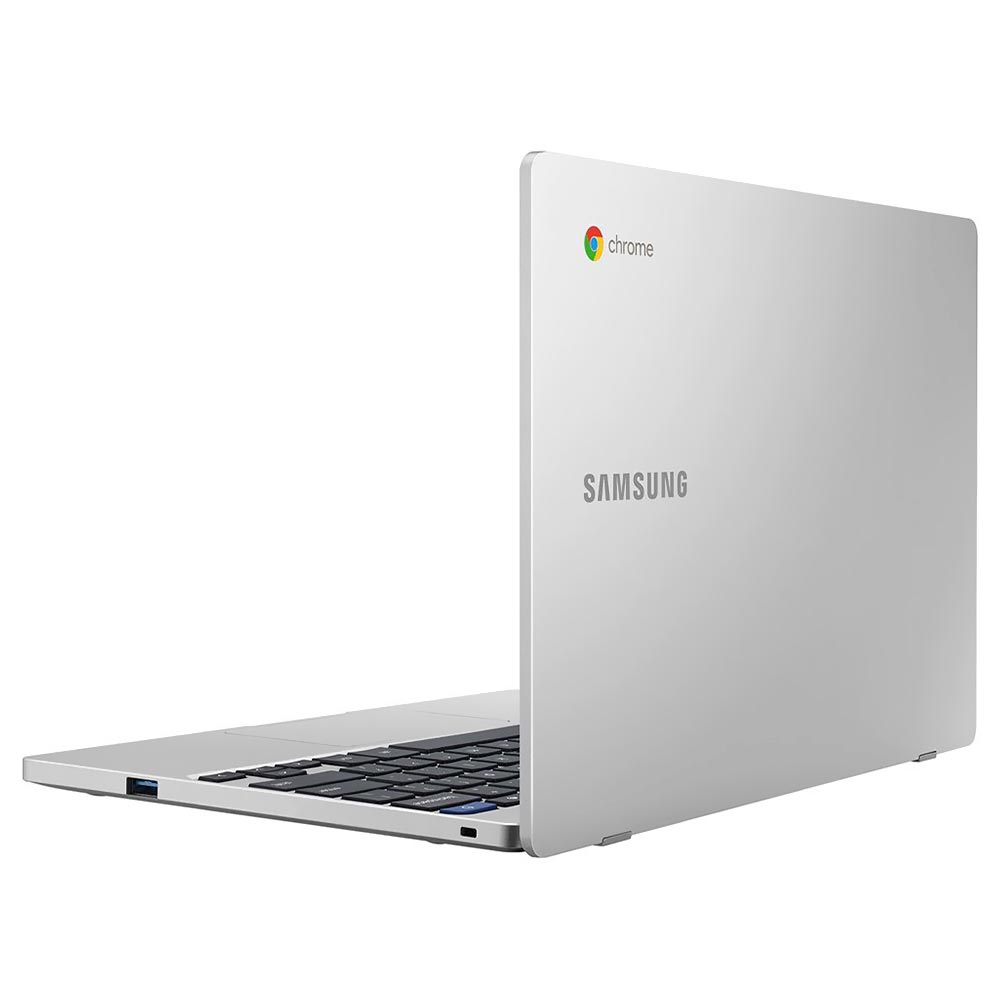 Notebook Samsung Chromebook XE310XBA-KA1US Intel Celeron N4020 Tela HD 11.6" / 4GB de RAM / 32GB eMMC - Platinum Titan (Inglês)