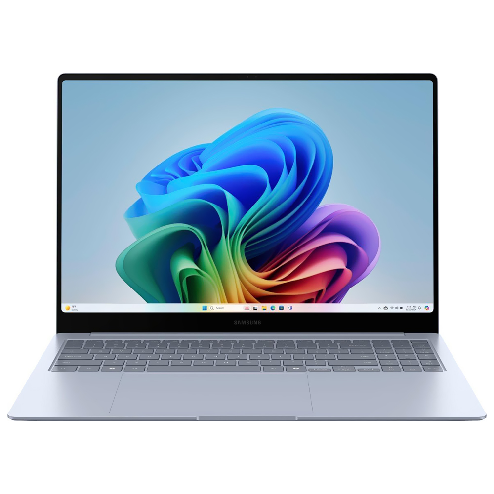 Notebook Samsung Galaxy Book 4 Edge NP750XQA-KB2US Snapdragon X Plus Tela Full HD 15.6" / 16GB de RAM / 512GB eUFS - Sapphire Azul (Inglês)