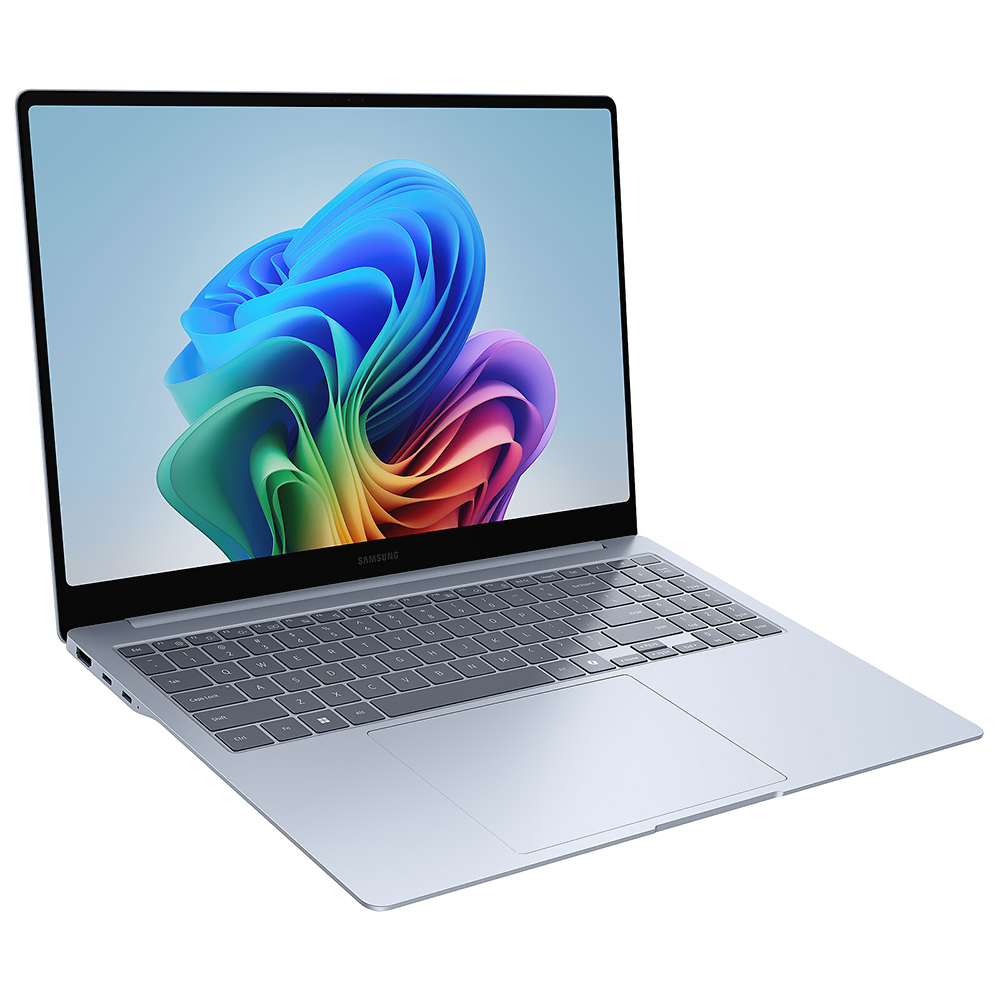 Notebook Samsung Galaxy Book 4 Edge NP750XQA-KB2US Snapdragon X Plus Tela Full HD 15.6" / 16GB de RAM / 512GB eUFS - Sapphire Azul (Inglês)