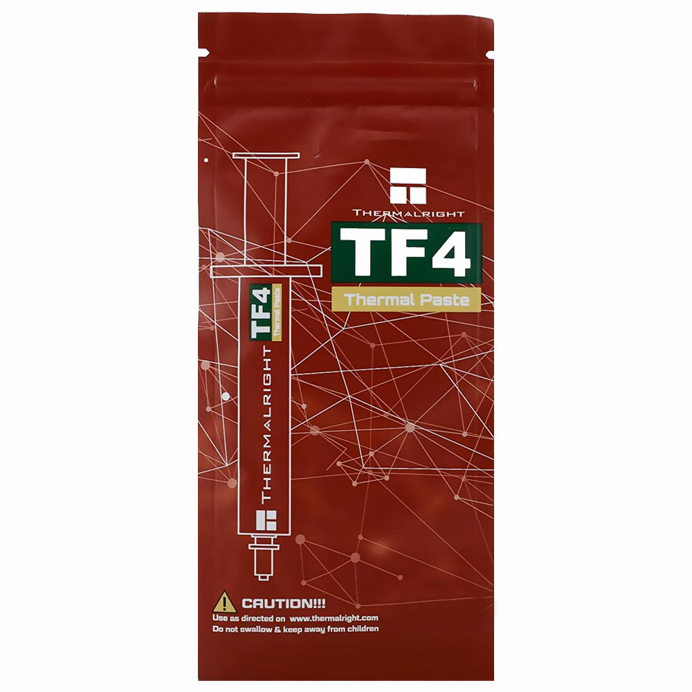 Pasta Térmica Thermalright TF4 9.5W/m-k" Cinza - 1.5G