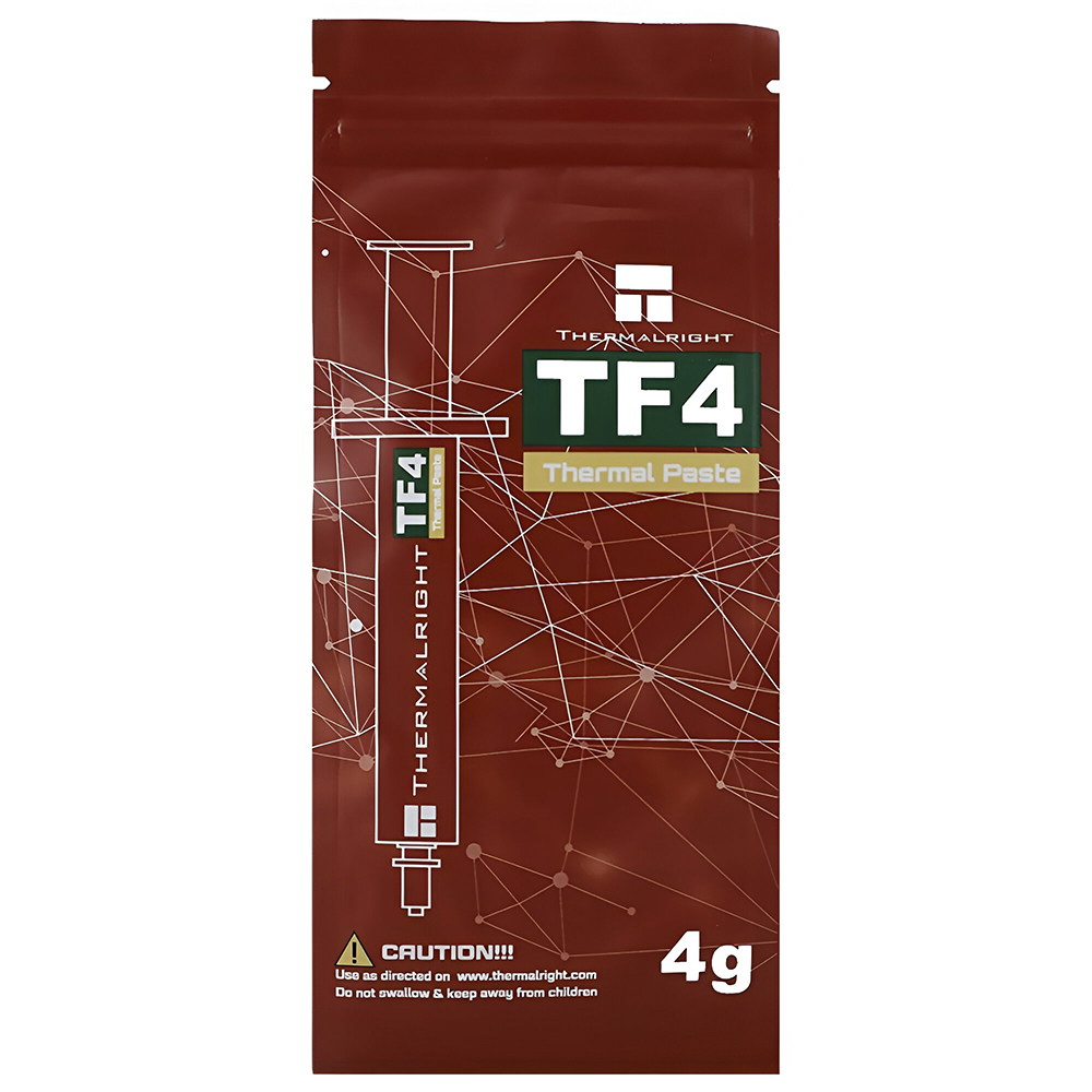Pasta Térmica Thermalright TF4 9.5W/m-k" Cinza - 4G