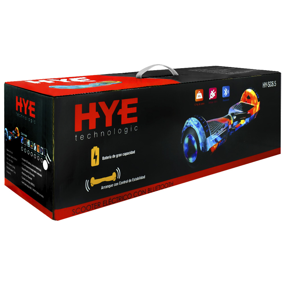 Scooter Elétrico HYE HY-SC6.5 Bluetooth / 6.5" - Pirate-G