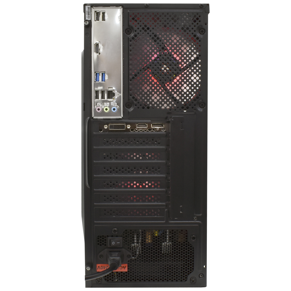 PC Montado Gamer Intel Core i5 10400F de 2.9GHz 16GB de RAM / 500GB SSD / GeForce RTX3050 6GB - Preto