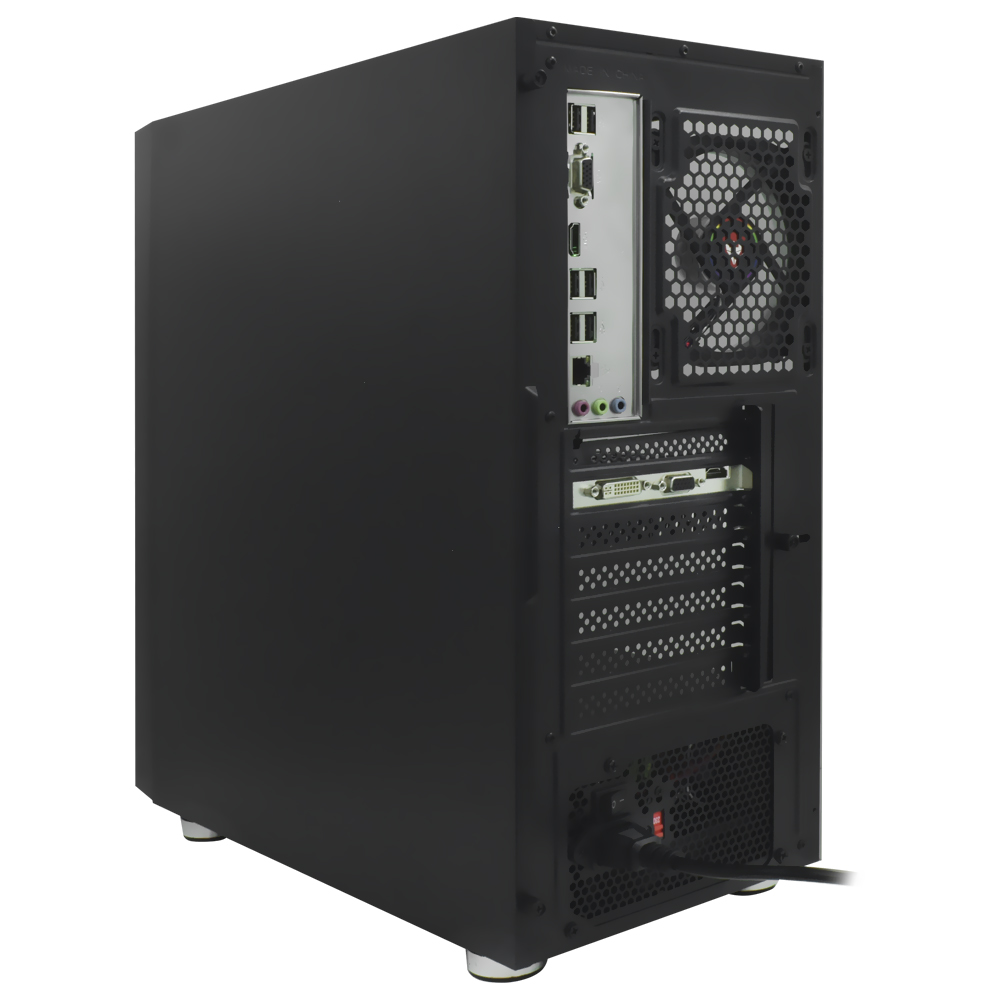 PC Montado Gamer Intel Core i5 3570 de 3.4GHz 16GB de RAM / 256GB SSD / GeForce GTX750 4GB + Kit Gamer - Preto