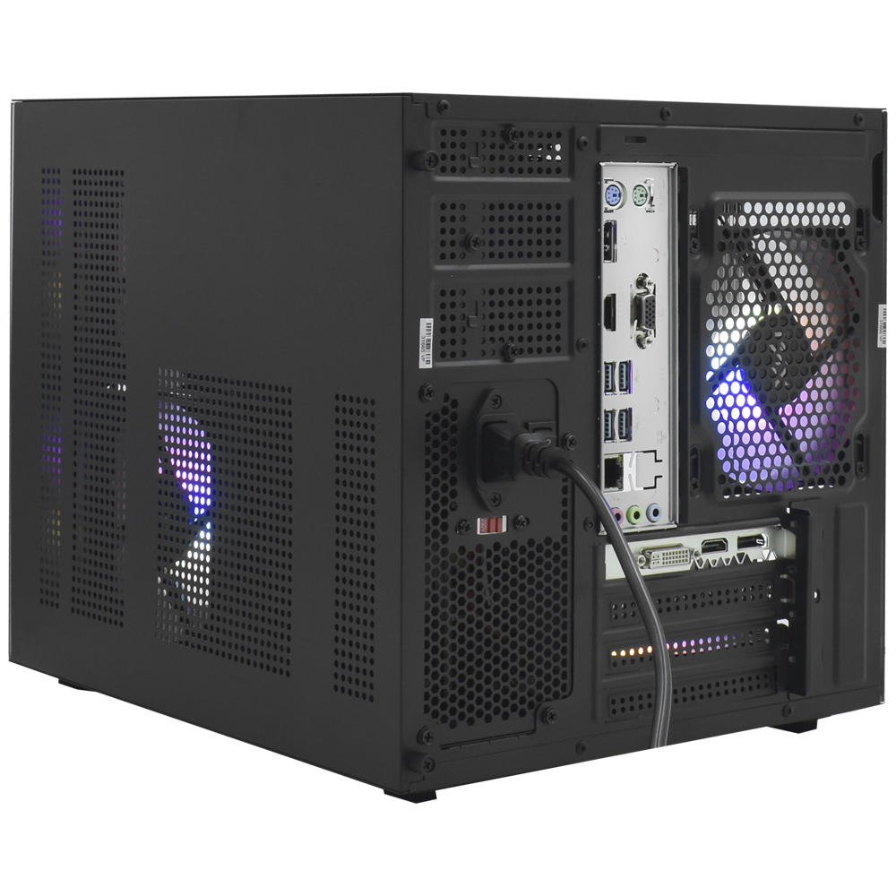 PC Montado Gamer Macrovip Intel Core i3 10105 de 3.7GHz 16GB de RAM / 240GB SSD / Radeon RX580 8GB - Preto