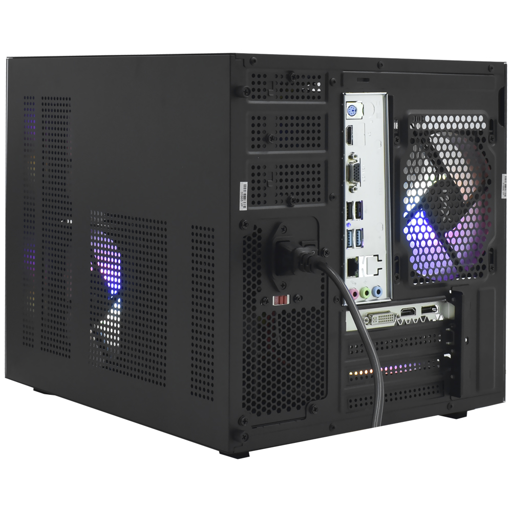 PC Montado Gamer Macrovip Intel Core i5 8400 de 2.8GHz 8GB de RAM / 480GB SSD / GeForce GTX1050TI 4GB - Preto