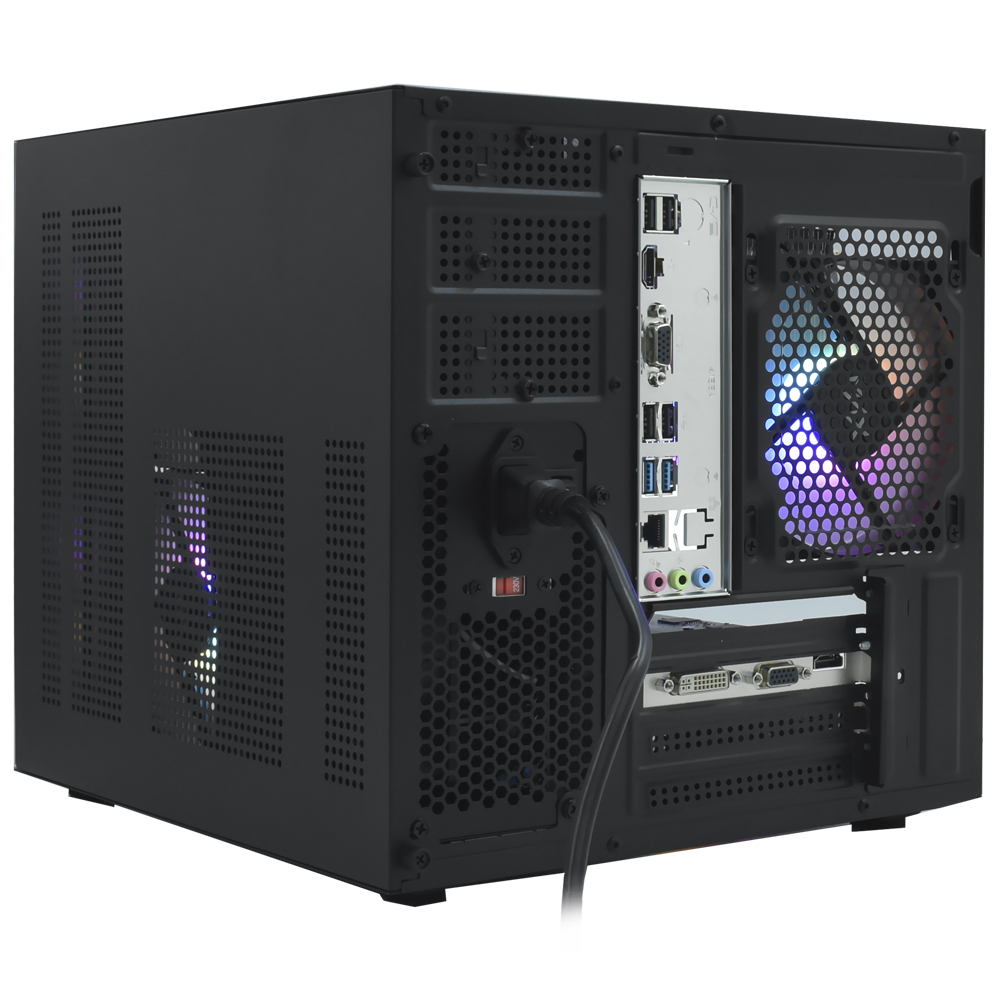 PC Montado Gamer Macrovip Intel Core i7 4770 de 3.4GHz 16GB de RAM / 480GB SSD / GeForce GTX750TI 4GB - Preto