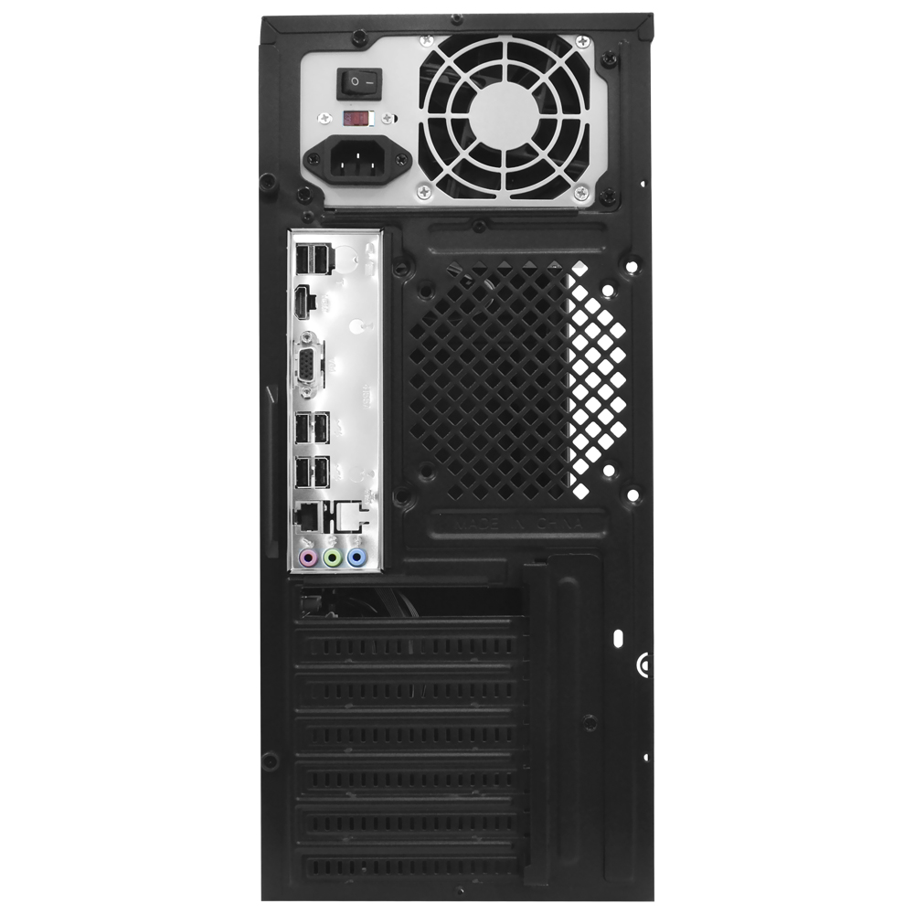 PC Montado Intel Core i3 3220 de 3.3GHz 16GB de RAM / 120GB SSD + Monitor / Mouse / Teclado / Mouse Pad - Preto