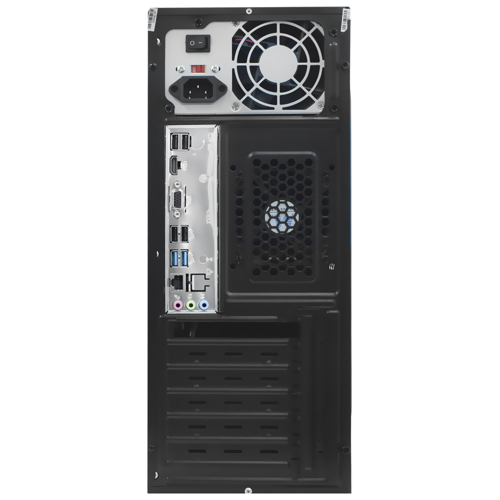 PC Montado Intel Core i3 3220 de 3.3GHz 16GB de RAM / 120GB SSD + Monitor / Mouse / Teclado / Mouse Pad - Preto