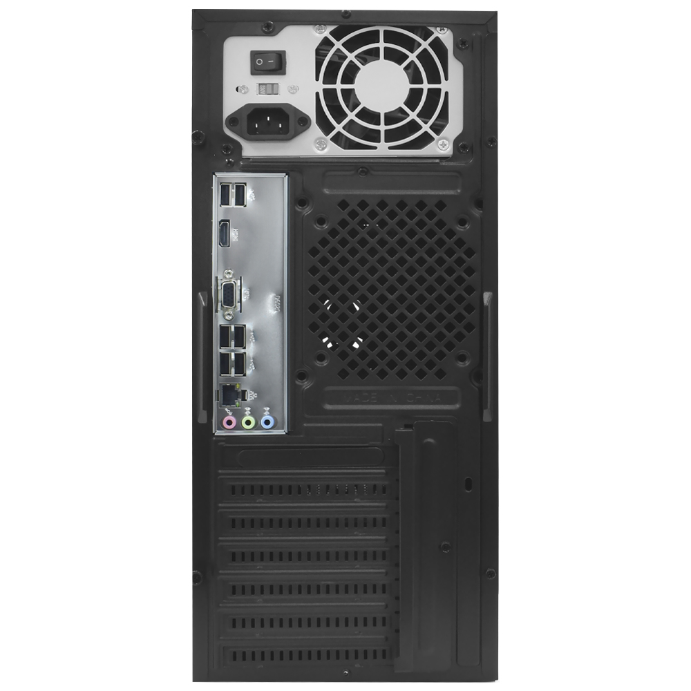 PC Montado Intel Core i5 2400 de 3.1GHz 16GB de RAM / 480GB SSD + Mouse / Teclado / Mouse Pad - Preto