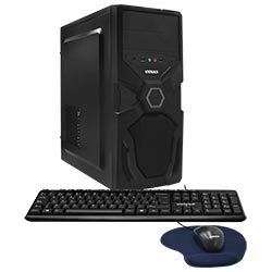 PC Montado Intel Core i5 2500 de 3.3GHz 8GB de RAM / 240GB SSD + Mouse / Teclado / Mouse Pad - Preto