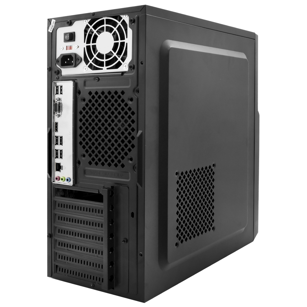 PC Montado Intel Core i5 2500 de 3.3GHz 8GB de RAM / 240GB SSD + Mouse / Teclado / Mouse Pad - Preto
