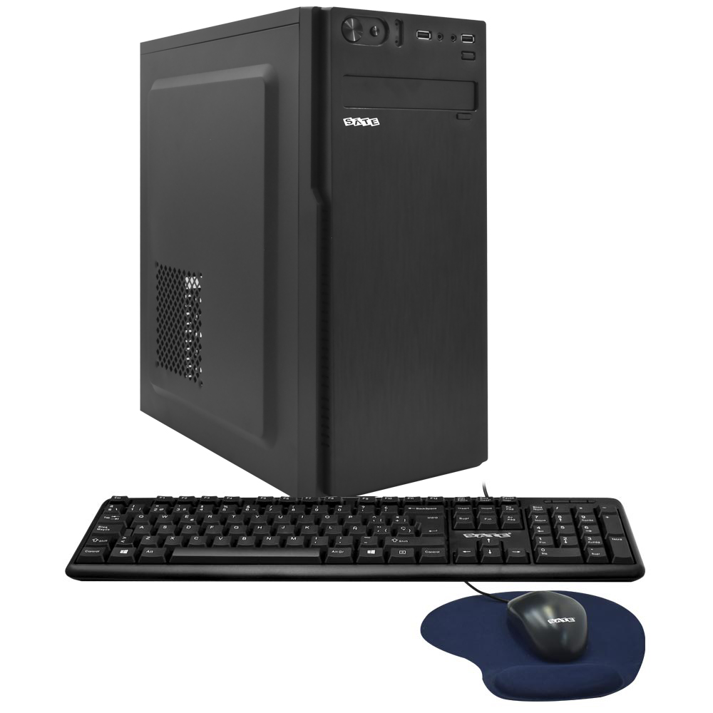PC Montado Intel Core i5 2500 de 3.3GHz 8GB de RAM / 240GB SSD + Mouse / Teclado / Mouse Pad - Preto