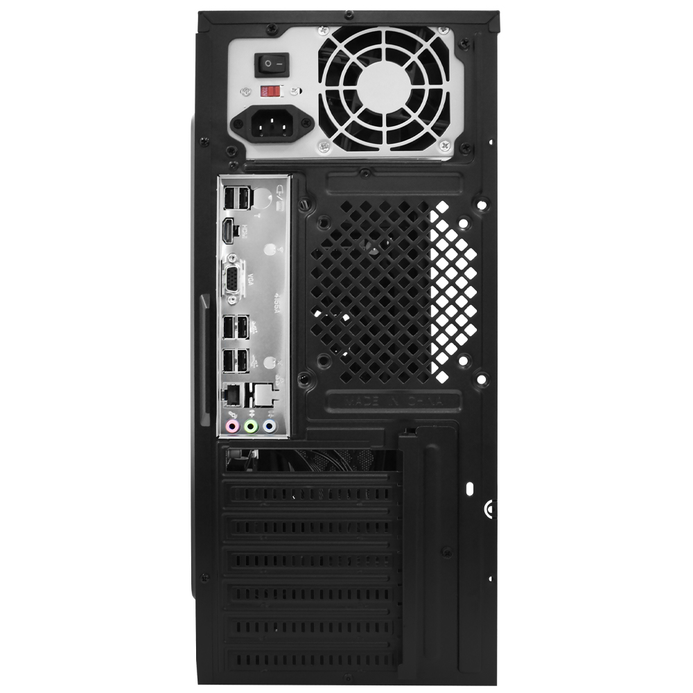 PC Montado Intel Core i5 2500 de 3.3GHz 8GB de RAM / 240GB SSD + Mouse / Teclado / Mouse Pad - Preto