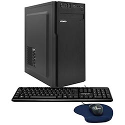 PC Montado Intel Core i7 de 3.4GHz 16GB de RAM / 480GB SSD + Mouse / Teclado / Mouse Pad - Preto