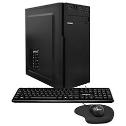 PC Montado Intel Core i7 de 3.4GHz 8GB de RAM / 240GB SSD + Mouse / Teclado / Mouse Pad - Preto