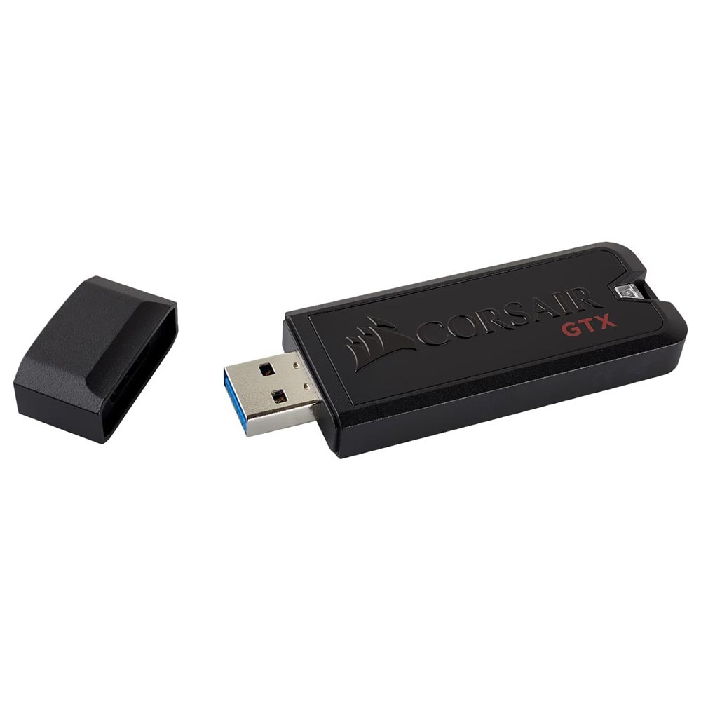 Pendrive Corsair Flash Voyager GTX 256GB USB 3.1 - Preto