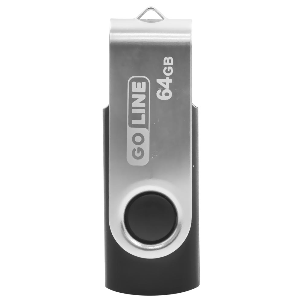 Pendrive Goline GL-64GB 64GB USB 2.0 - Preto / Prata