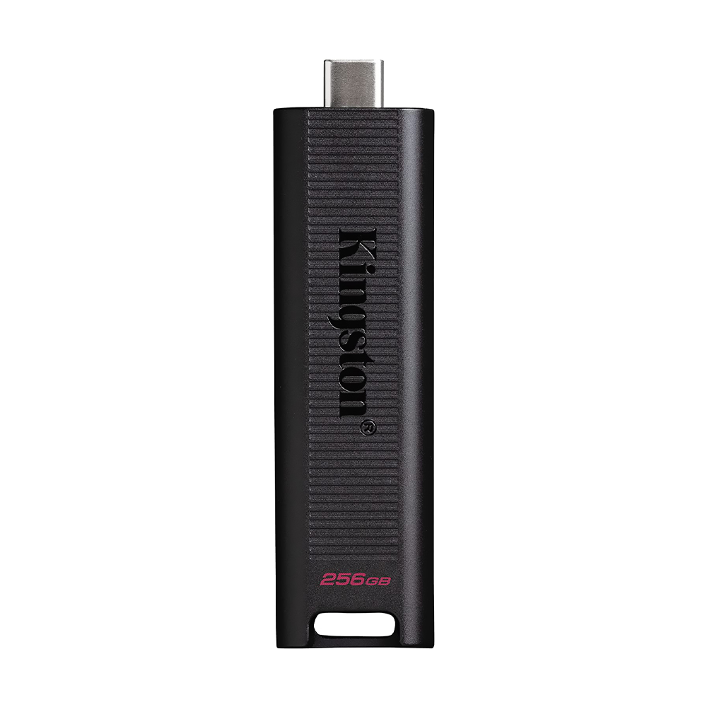 Pendrive Kingston 256GB Type-C 3.2 - Preto (DTMAX/256GB)