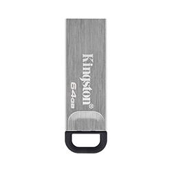 Pendrive Kingston 64GB USB 3.2 - Prata (DTKN/64GB)