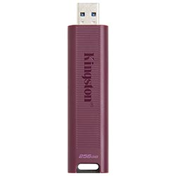 Pendrive Kingston DataTraveler Max 256GB USB 3.2 - Preto / Roxo (DTMAX/256GB)
