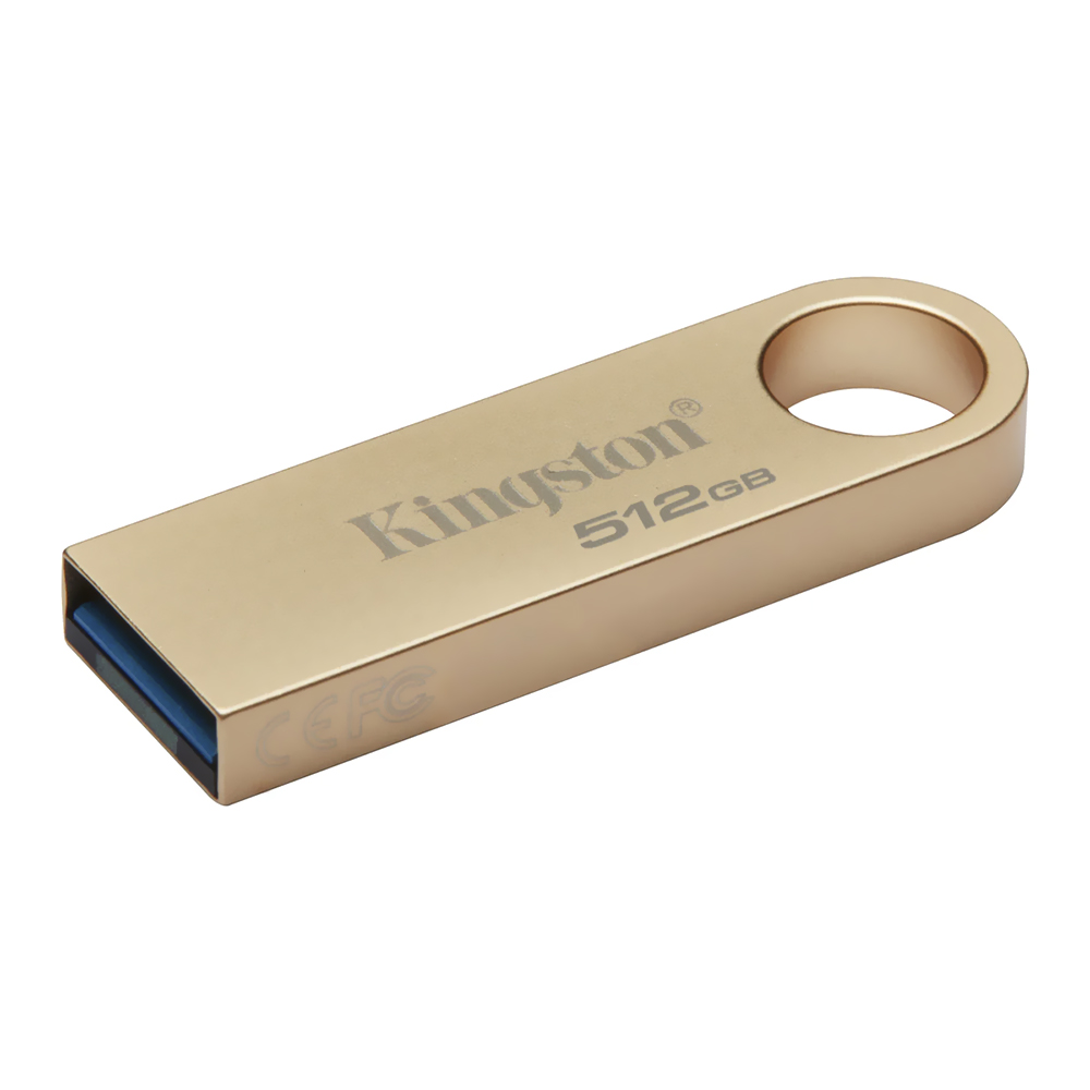 Pendrive Kingston DataTraveler SE9 G3 USB 3.2 - Dourado (DTSE9G3/512GB)