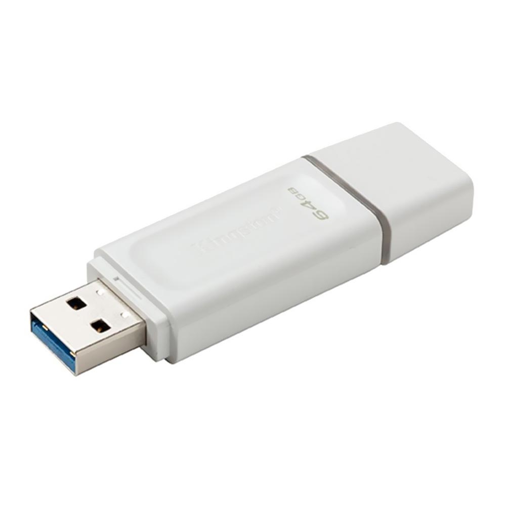 Pendrive Kingston Exodia 64GB USB 3.2 - Branco (KC-U2G64-5R)