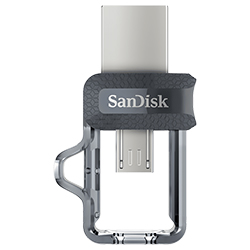 Pendrive SanDisk G46 Ultra Dual Drive 16GB USB M3.0 - Preto