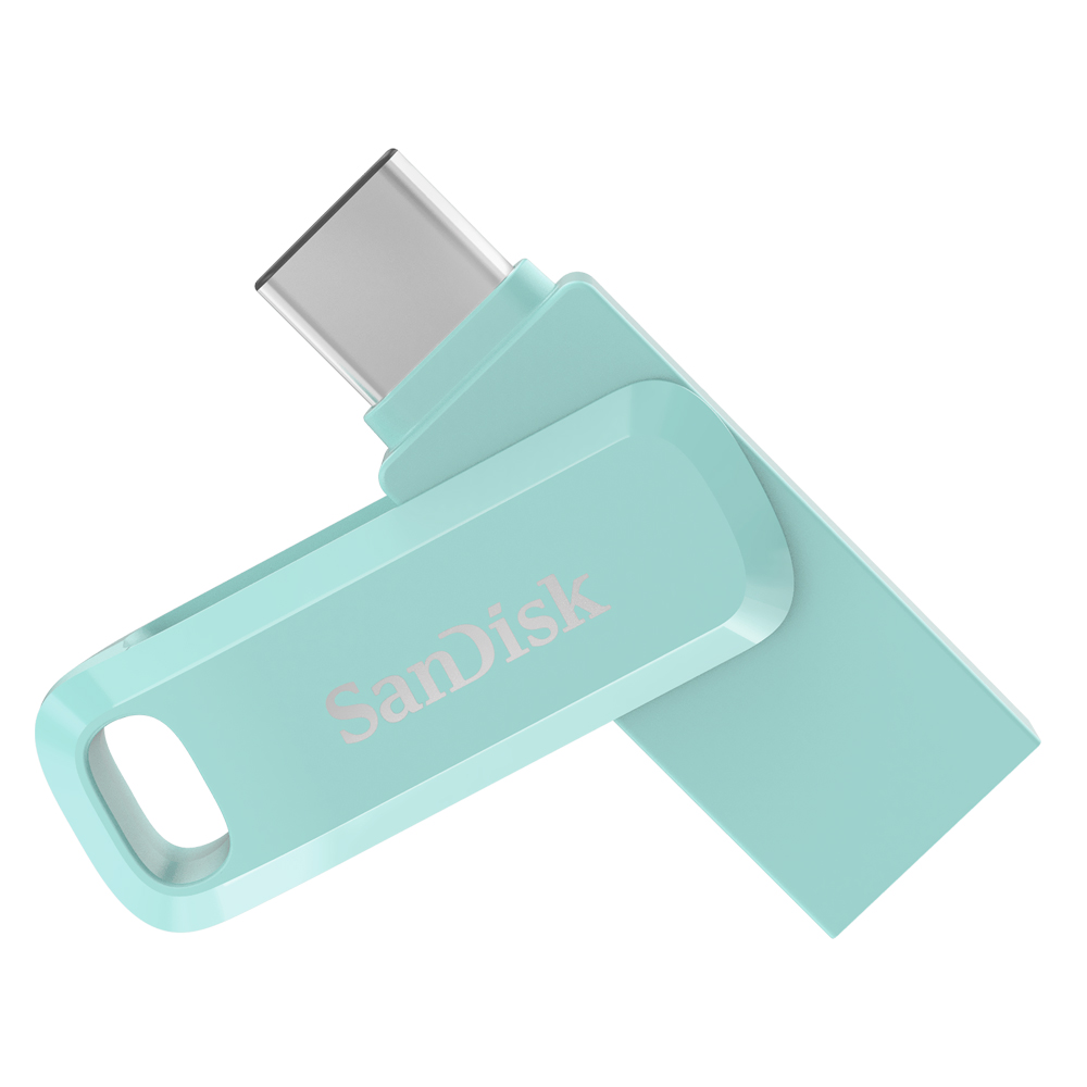 Pendrive SanDisk G46 Ultra Dual Drive Go 64GB USB 3.1 / USB-C - Verde (SDDDC3-064G-G46G)