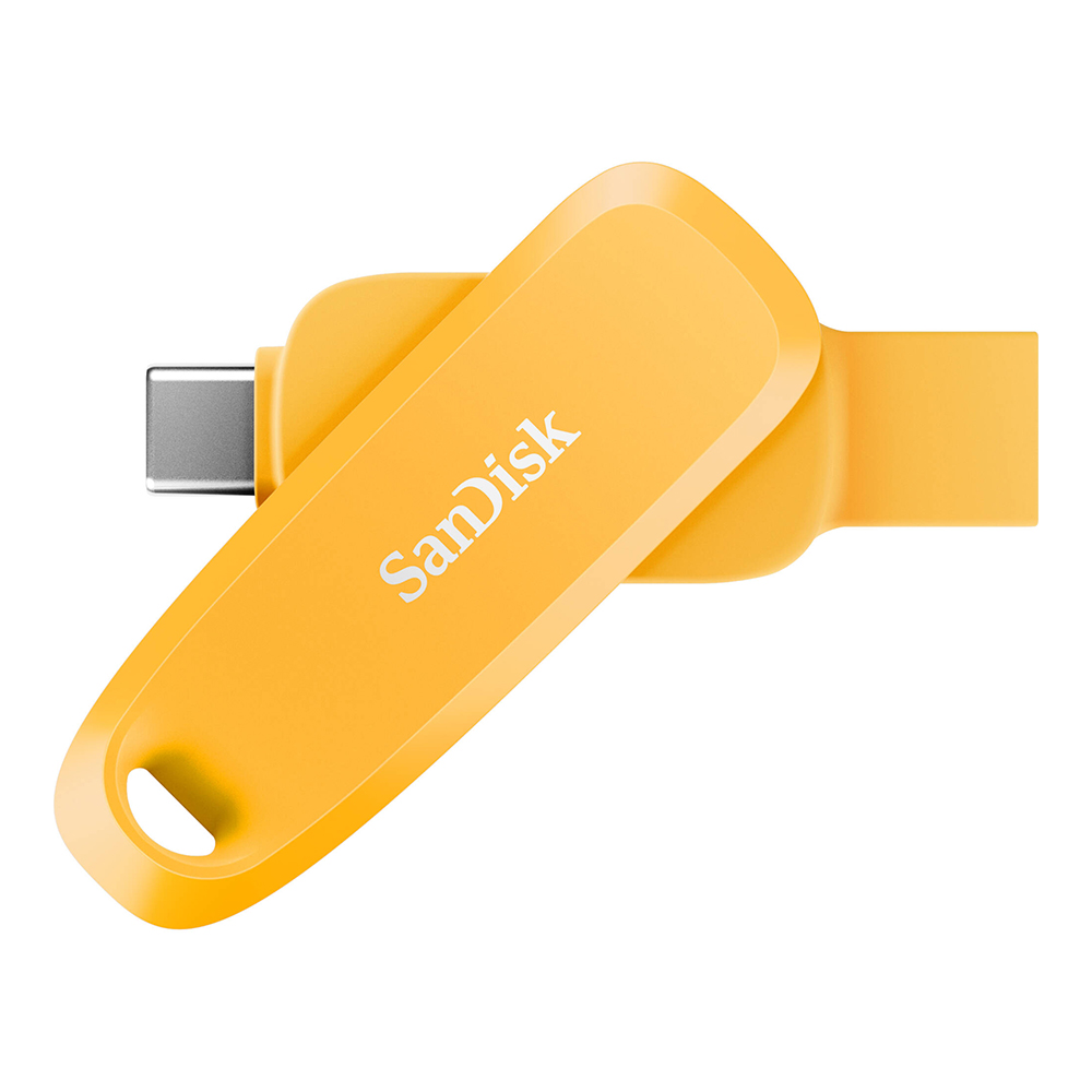 Pendrive SanDisk G46YD Phone Drive 128GB USB-C / USB 3.2 - Amarelo (SDDDC6-128G-G46YD)