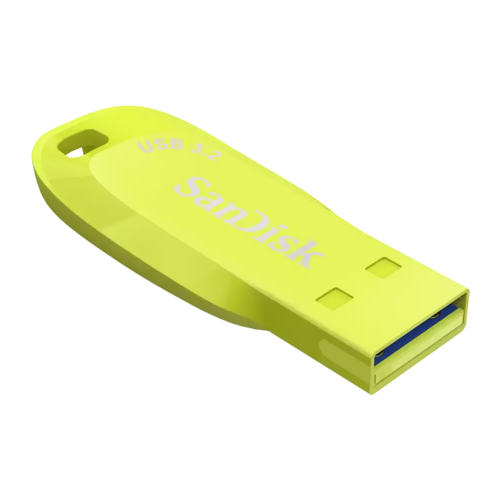 Pendrive SanDisk Z410 Ultra Shift 128GB USB 3.2 - Amarelo (SDCZ410-128G-G46EP)