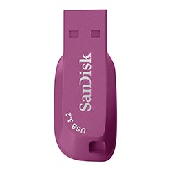 Pendrive SanDisk Z410 Ultra Shift 256GB USB 3.2 - Roxo (SDCZ410-256G-G46CO)