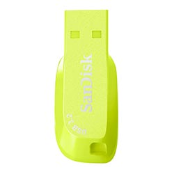 Pendrive SanDisk Z410 Ultra Shift 64GB USB 3.2 - Amarelo (SDCZ410-064G-G46EP)