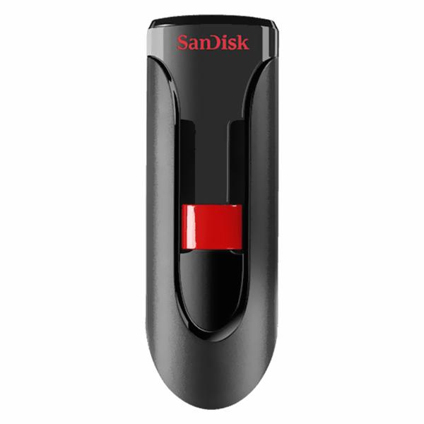 Pendrive SanDisk Z600 Cruzer Glide 128GB USB 3.0 - Preto