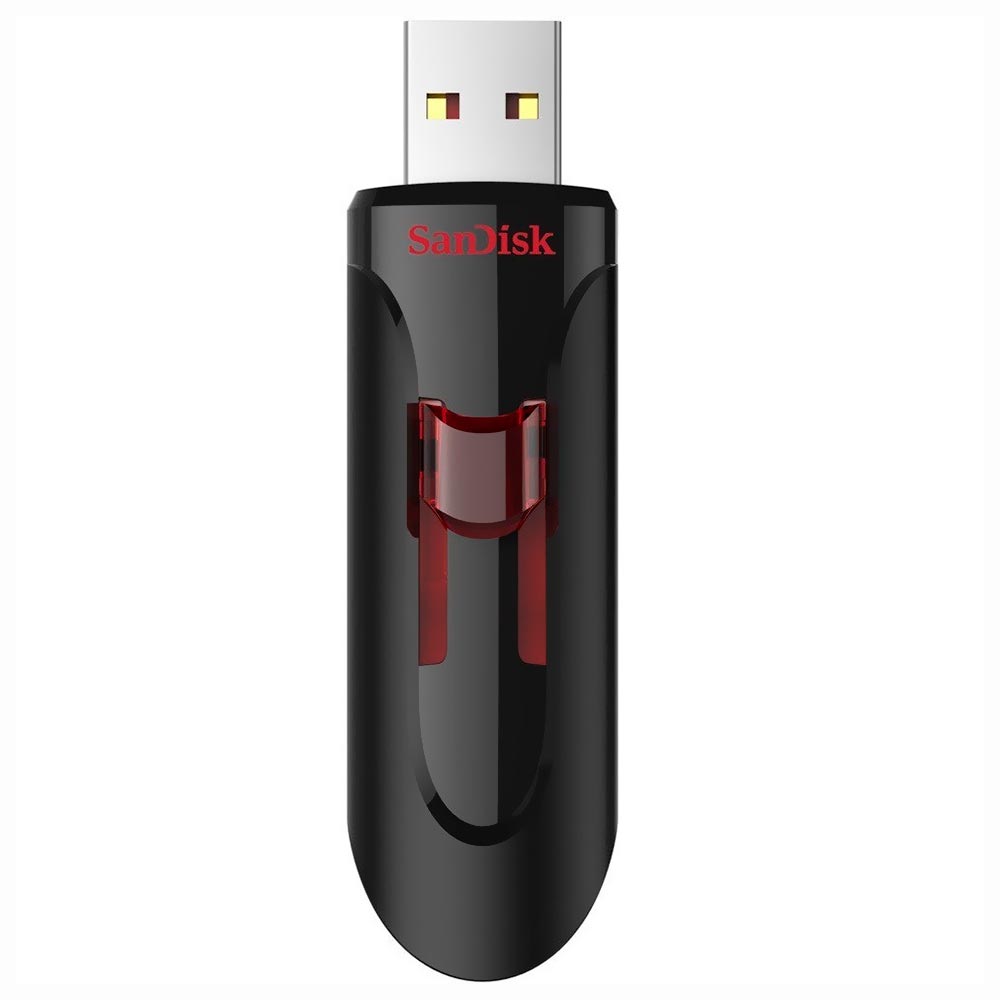 Pendrive SanDisk Z600 Cruzer Glide 128GB USB 3.0 - Preto