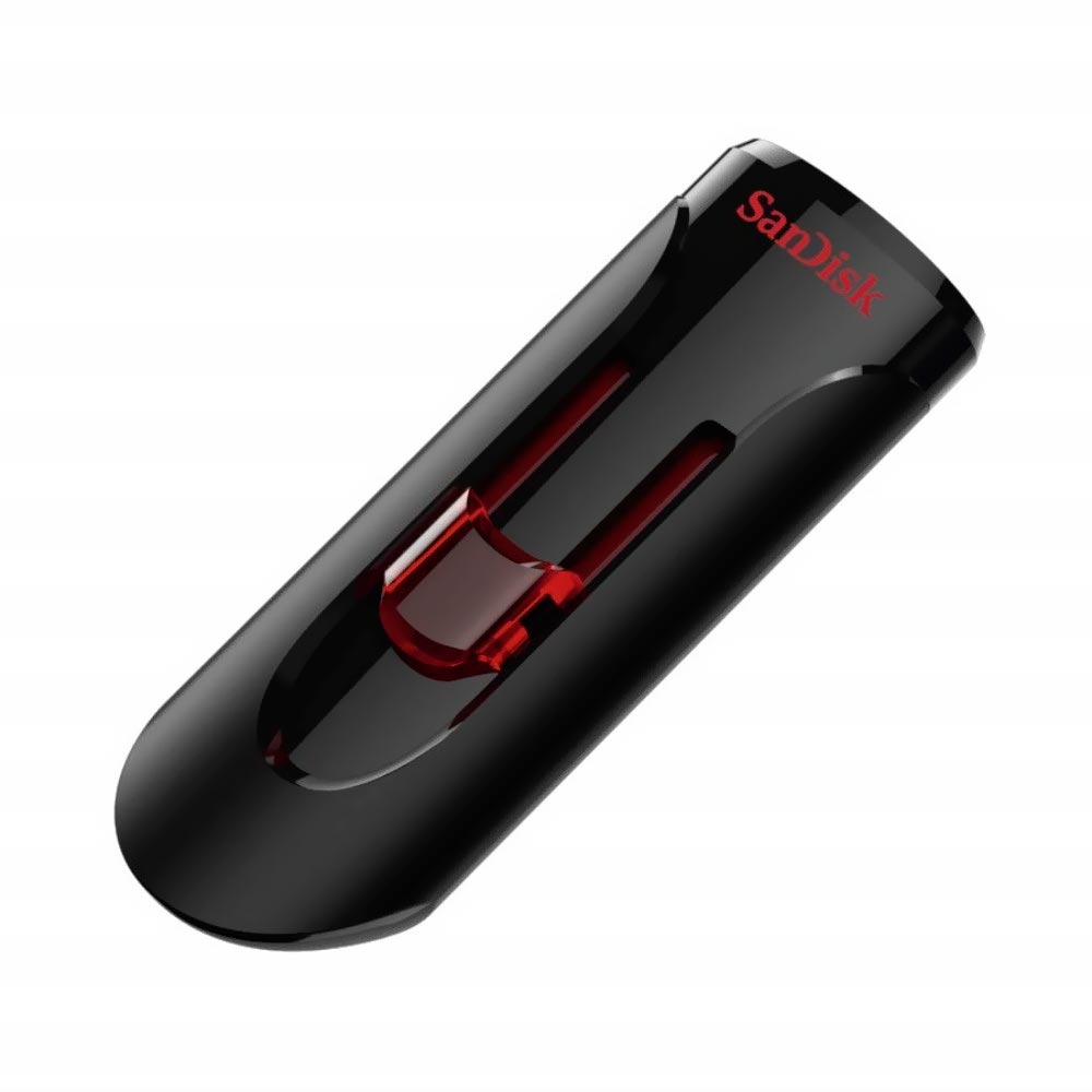 Pendrive SanDisk Z600 Cruzer Glide 128GB USB 3.0 - Preto