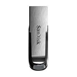 Pendrive SanDisk Z73 Ultra Flair 64GB USB 3.0 - Preto (SDCZ73-064G-G46)