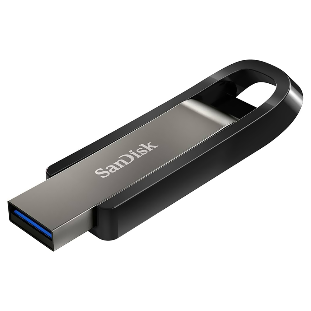 Pendrive SanDisk Z810 Extreme Go 64GB USB 3.2 - Cinza / Preto (SDCZ810-064G-G46)