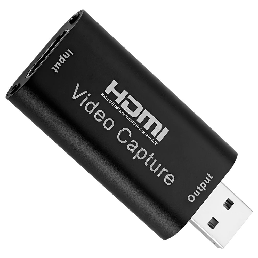 Placa de Captura de Vídeo 3D 4K Full HD HDMI / USB 3.0 - Preto