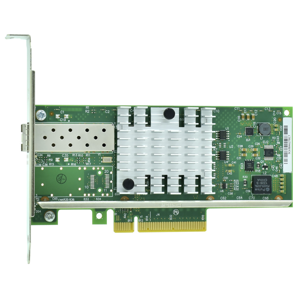 Placa de Rede PCI Express X520-DA1 X8 10G / 1 Porta SFP+ / Server Adapter Intel (82599EN NIC)