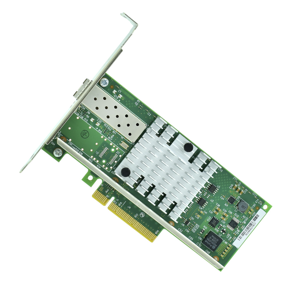 Placa de Rede PCI Express X520-DA1 X8 10G / 1 Porta SFP+ / Server Adapter Intel (82599EN NIC)