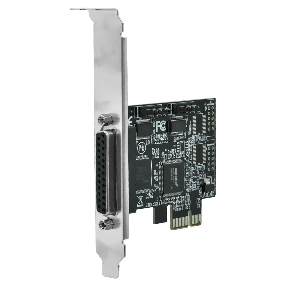 Placa PCI Express 2 Serial / 1 Paralelo Low Profile